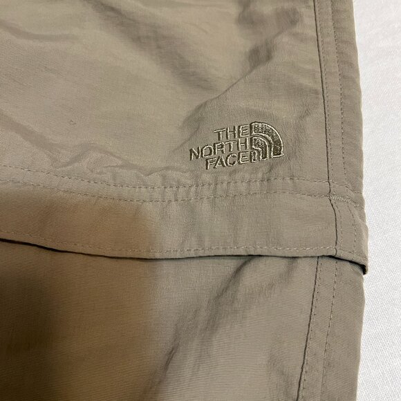 The North Face Men’s Convertible Hiking Pants Sz M Khaki Zip-Off Cargo Outdoor - Picture 5 of 11